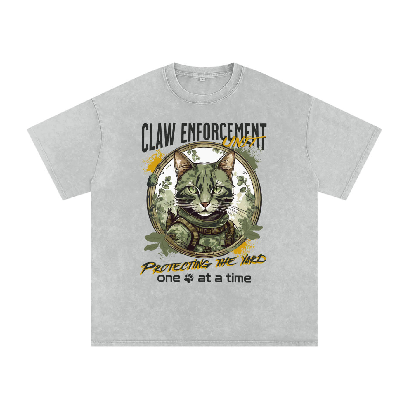 Cat,Claw of Duty Unit,Protecting the Yard