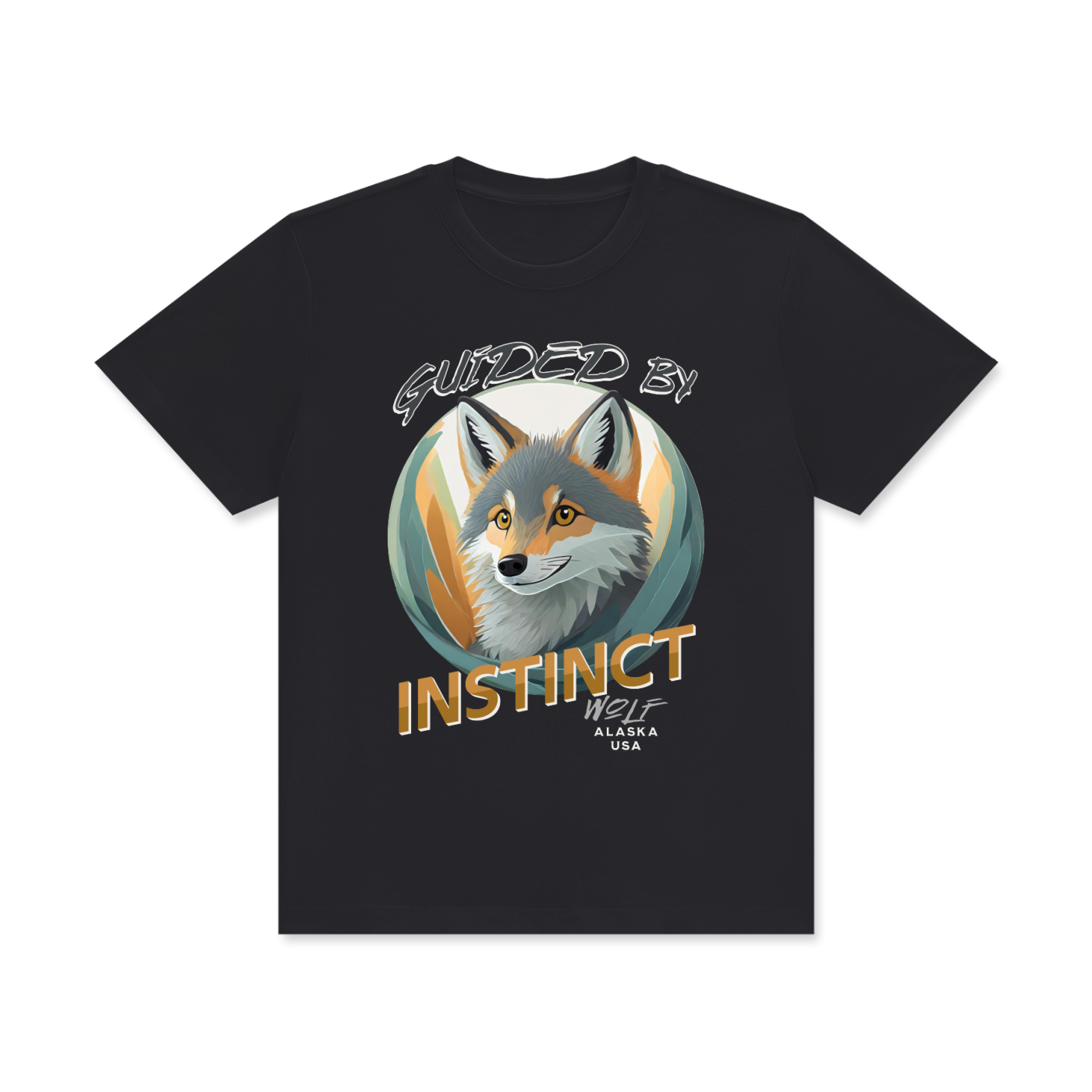 Wolf,Guided by,Instinct