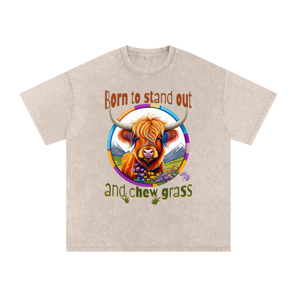 Highland Cow,Colourful,Quirky