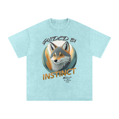 Wolf,Guided by,Instinct