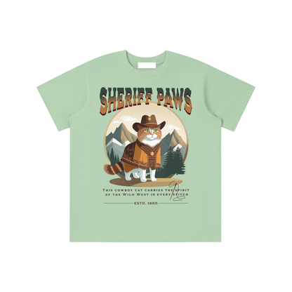 Cat,Sheriff,Wild West,Kids
