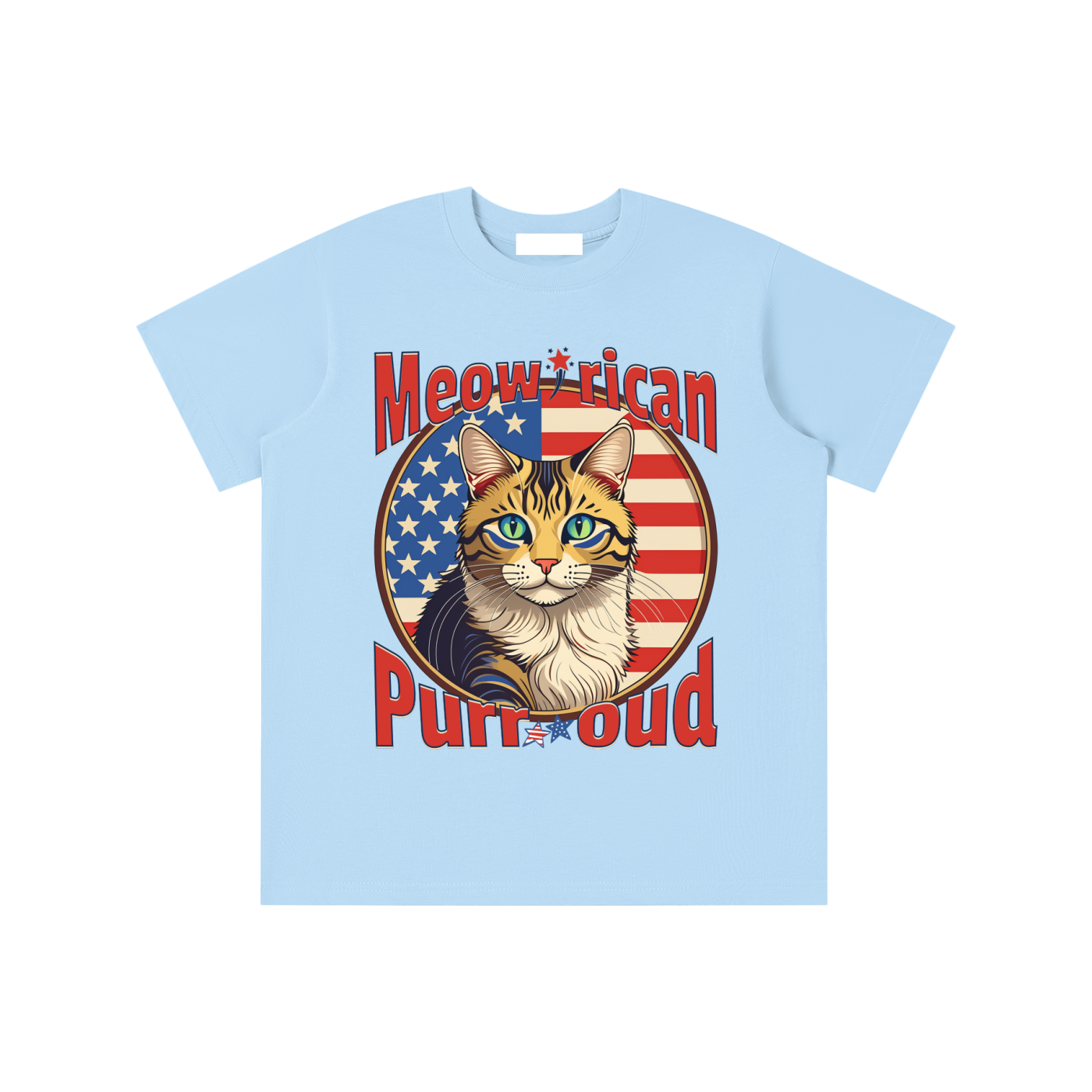 USA,Cat,Meow-rican,Purr-oud