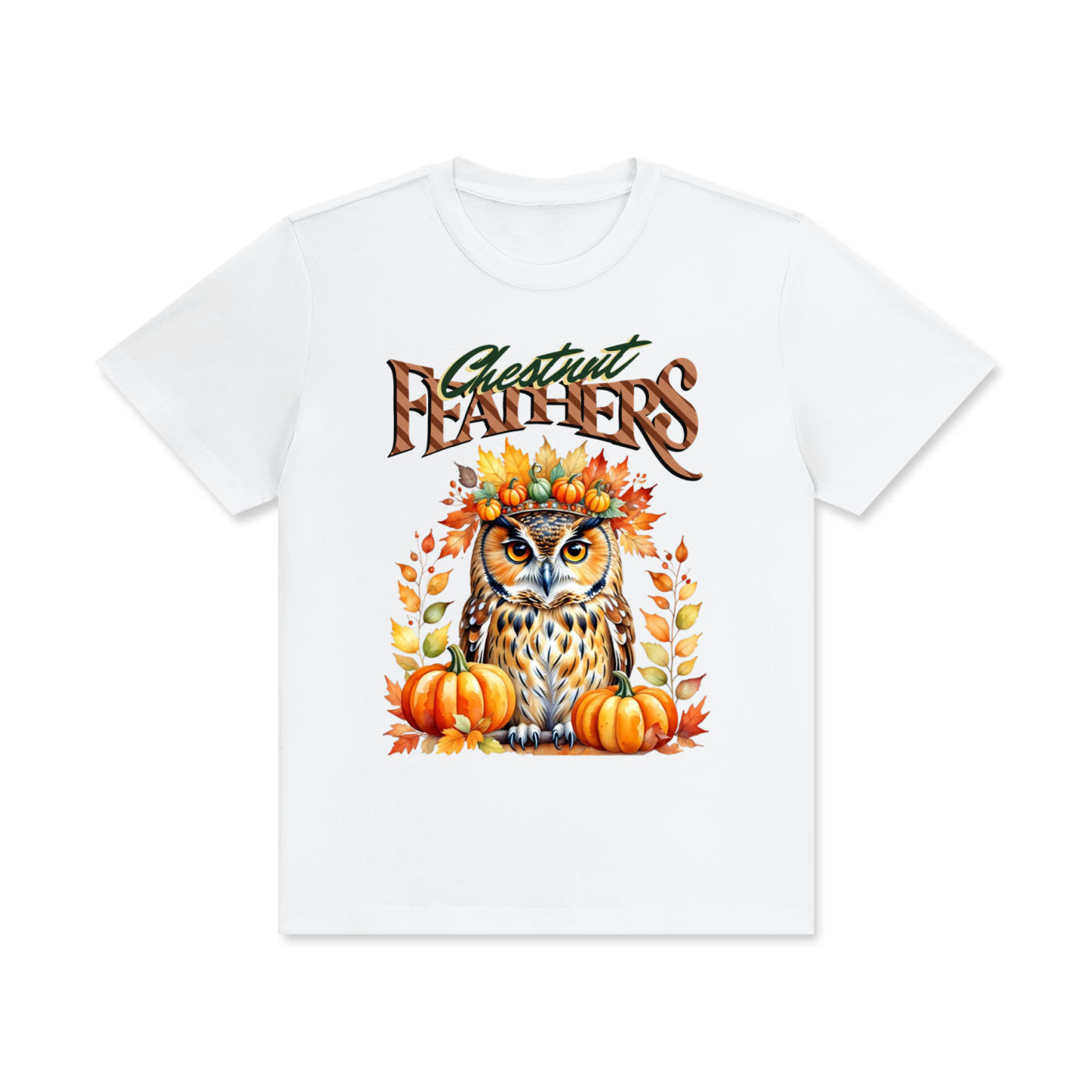 T-shirt,Harvest,Owl,Fall