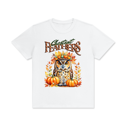 T-shirt,Harvest,Owl,Fall