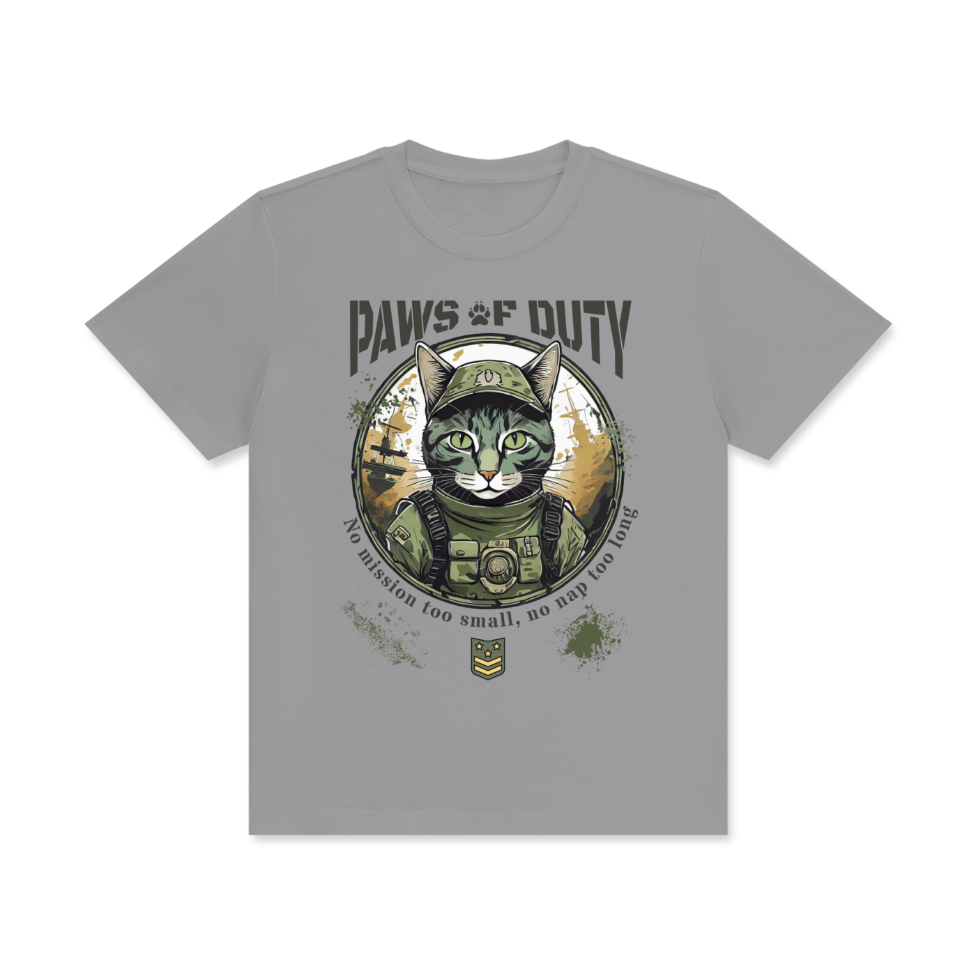 Army,Cat,Paws of Duty