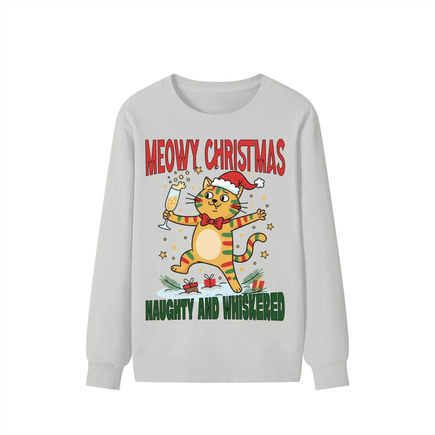 Meowy,Christmas,Cat,Naughty,Whiskered