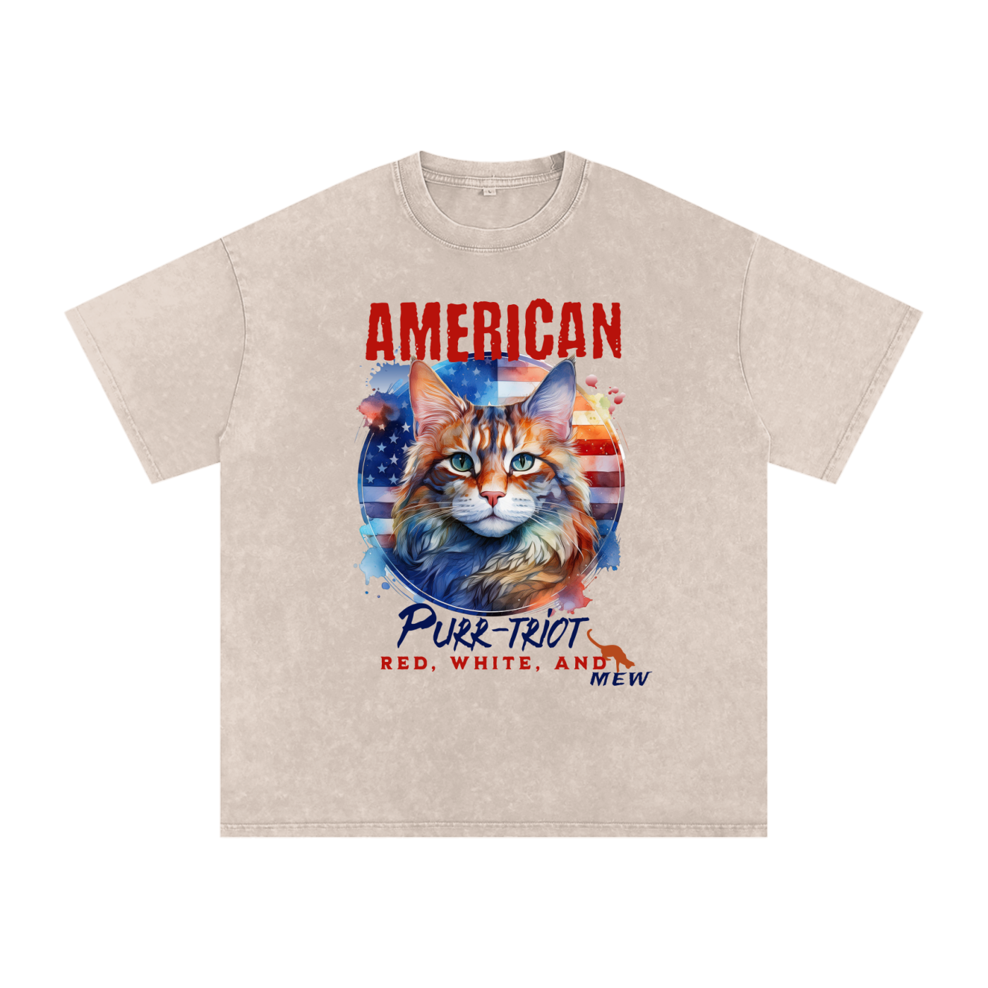 Cat,American,Purr-triot,Mew