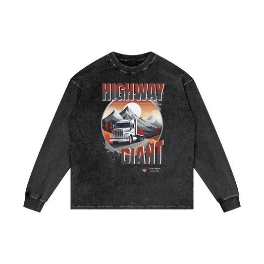 Highway,Truck,Mountains