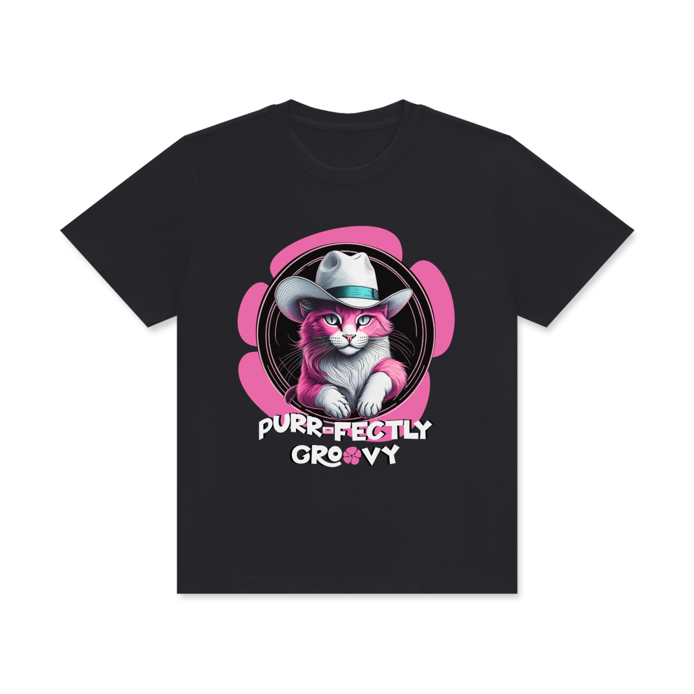 PInk,Cat,Purr-fectly,Groovy
