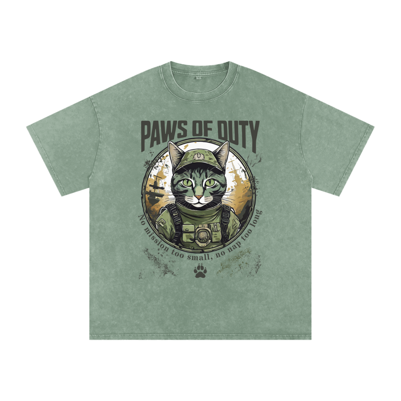 Cat,Army,Paws,Duty