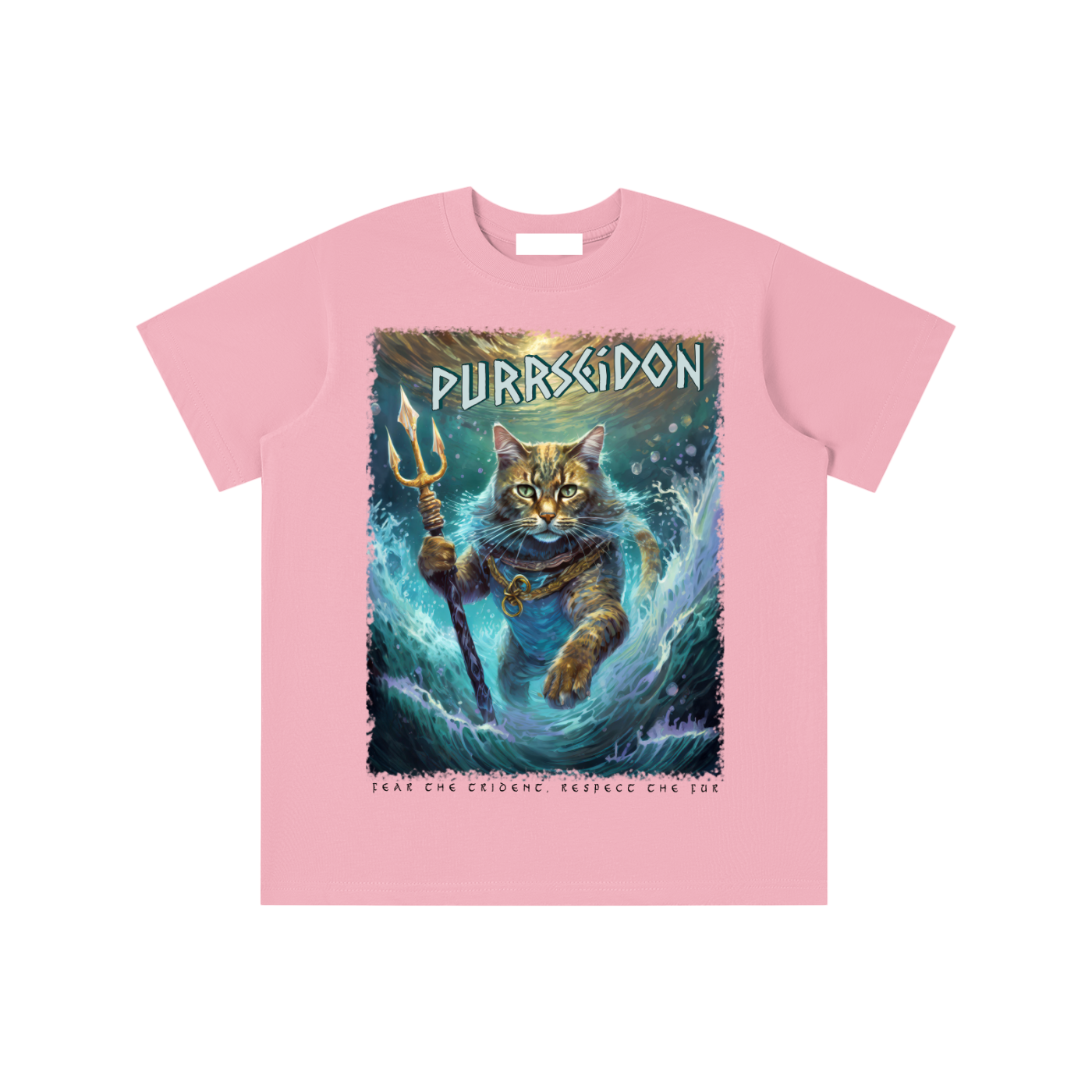 Purrseidon,Greek,Cat,Kids