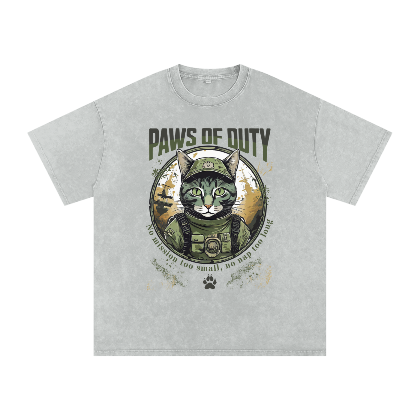 Cat,Army,Paws,Duty
