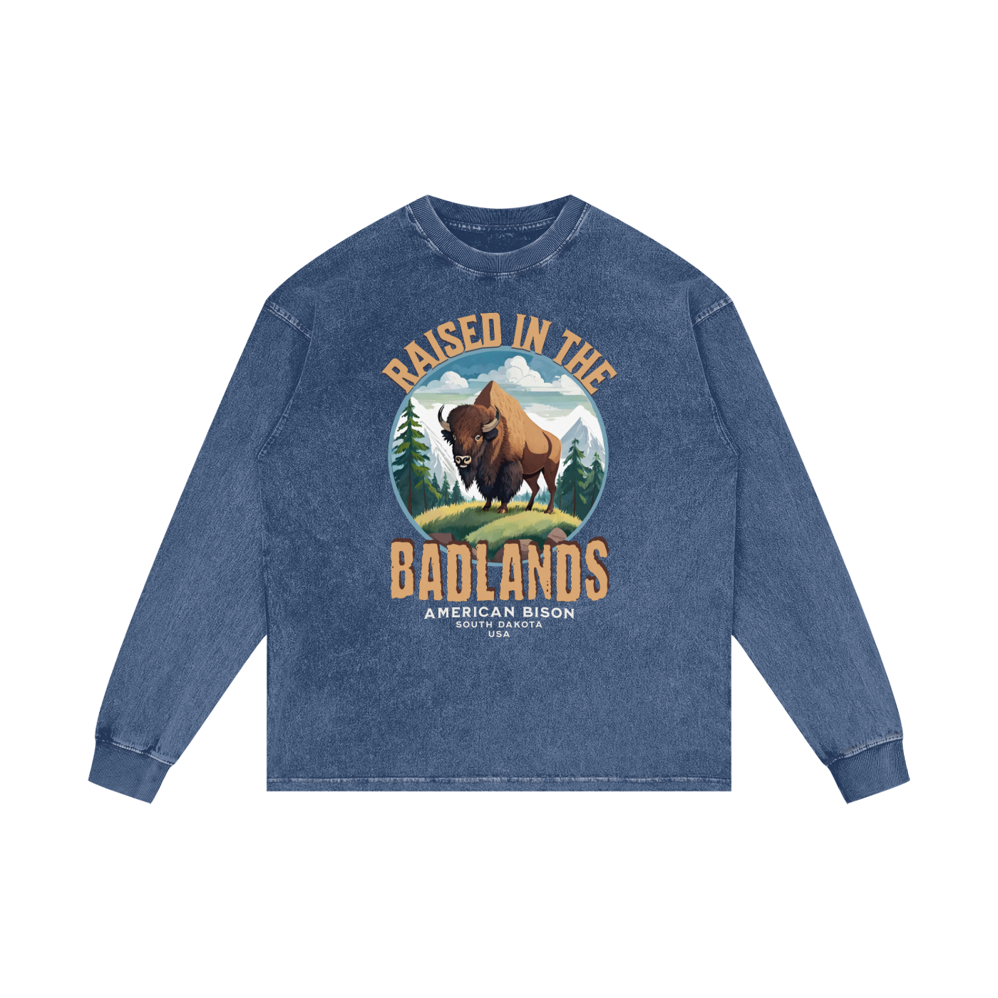American Bison,Raised by the,Badlands