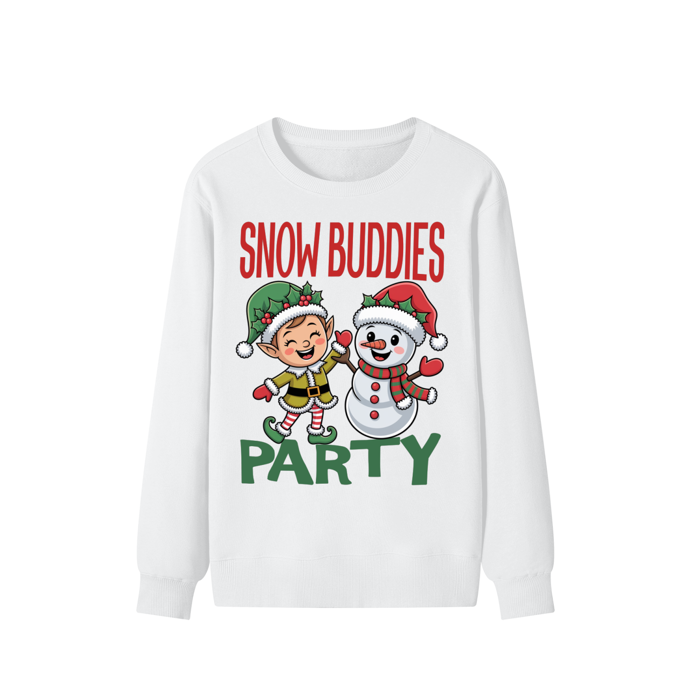 Christmas,Elf,Snowman,Party,Buddies