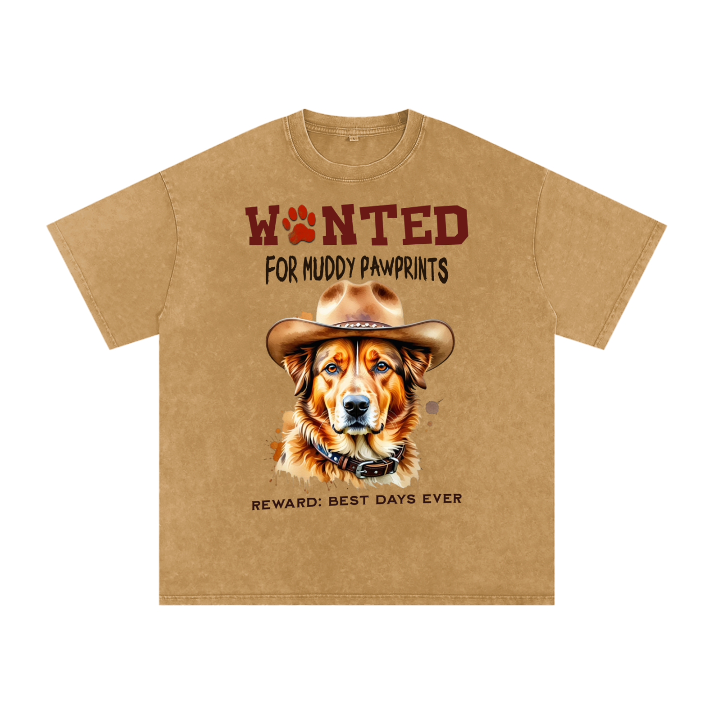 Dog,Golden,Retriever,Muddy,Footprints