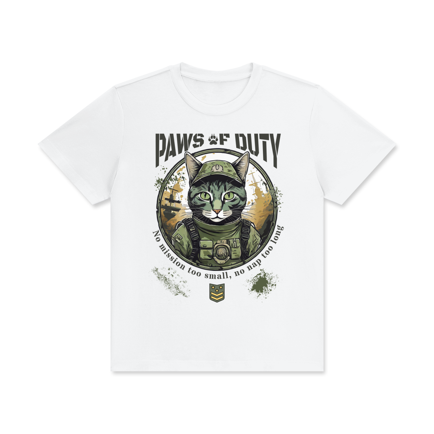 Army,Cat,Paws of Duty