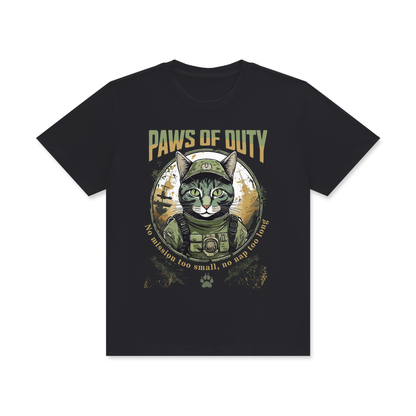 Army,Cat,Paw,Duty