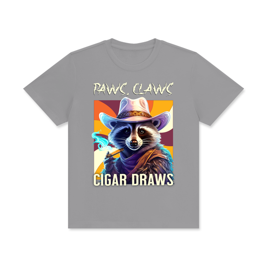 Raccoon,Paws,Claws,Cigar,Draws