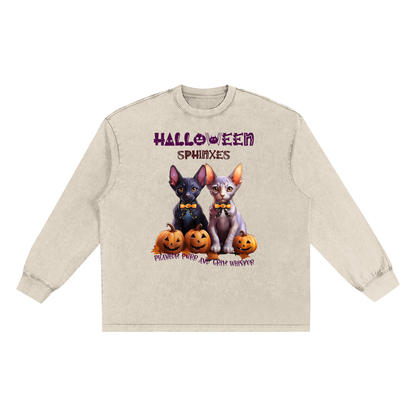 Halloween,Sphinx Cats,Colorful