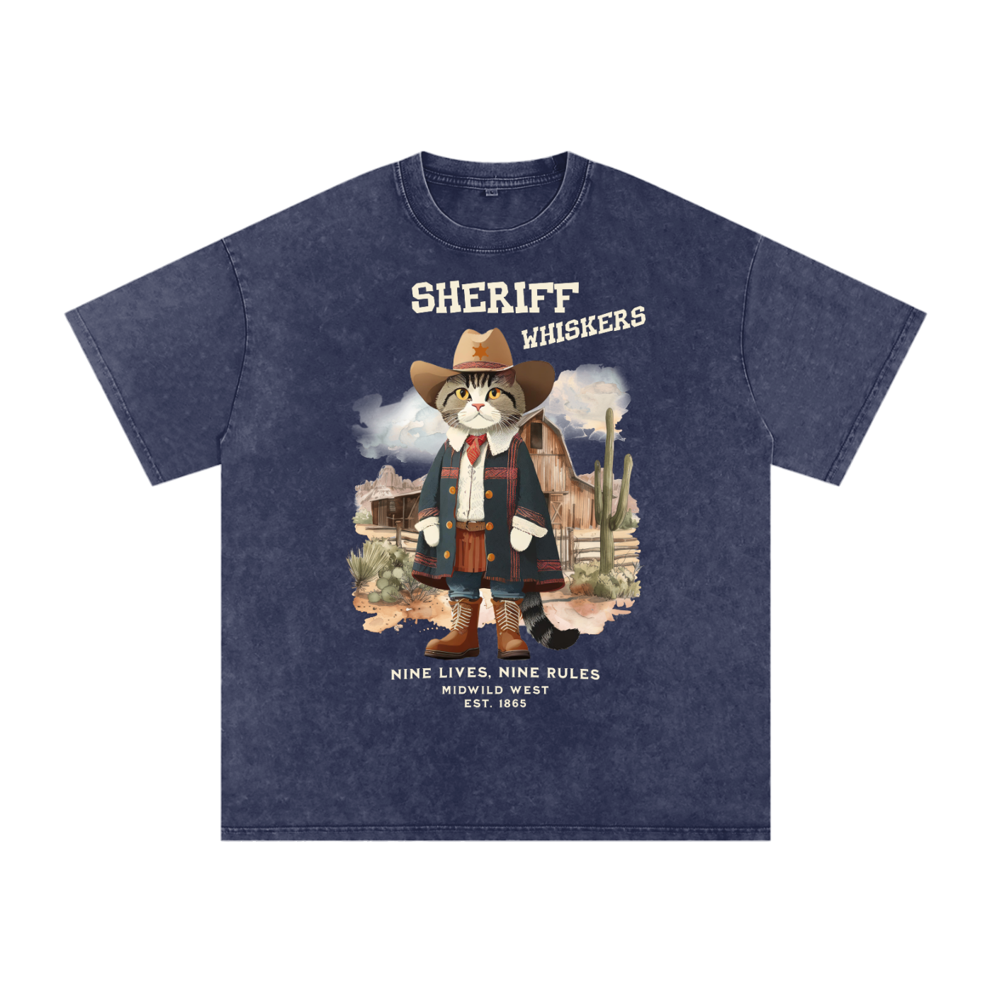 Cat,Sheriff Whiskers,Western