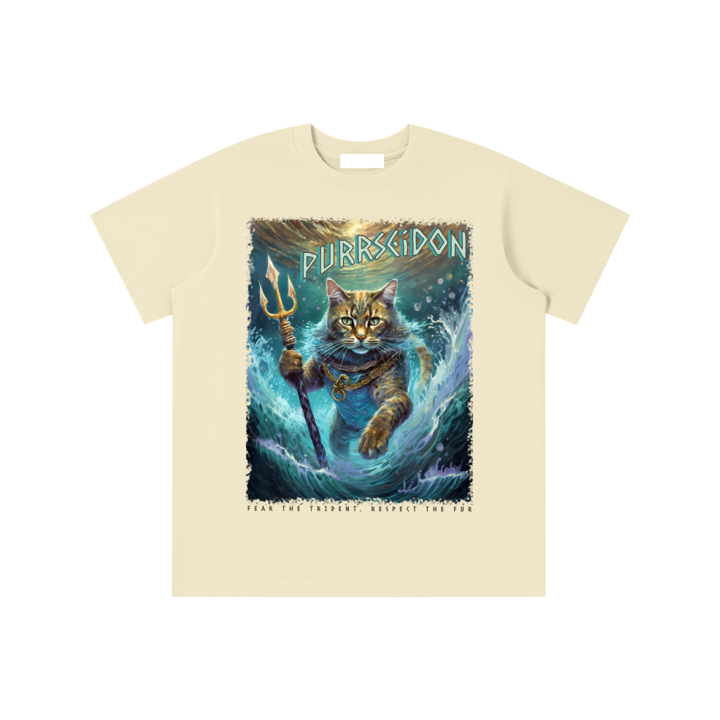 Greek,Purrseidon,Cat,Kids
