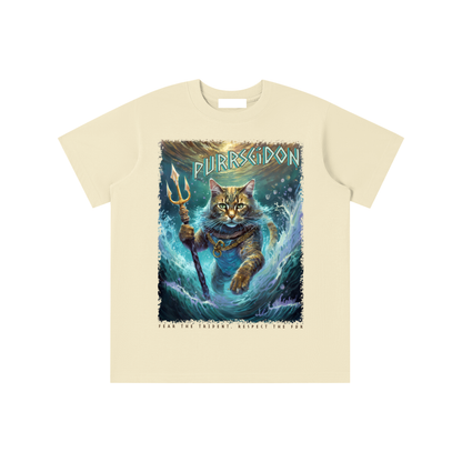 Greek,Purrseidon,Cat,Kids