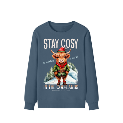 Winter,Christmas,Mountains,Highland,Highlands Cow 