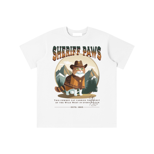 Cat,Sheriff,Wild West,Kids