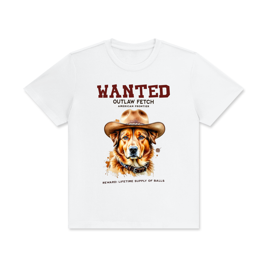 Golden Retriever,Outlaw,Wanted,American Frontier
