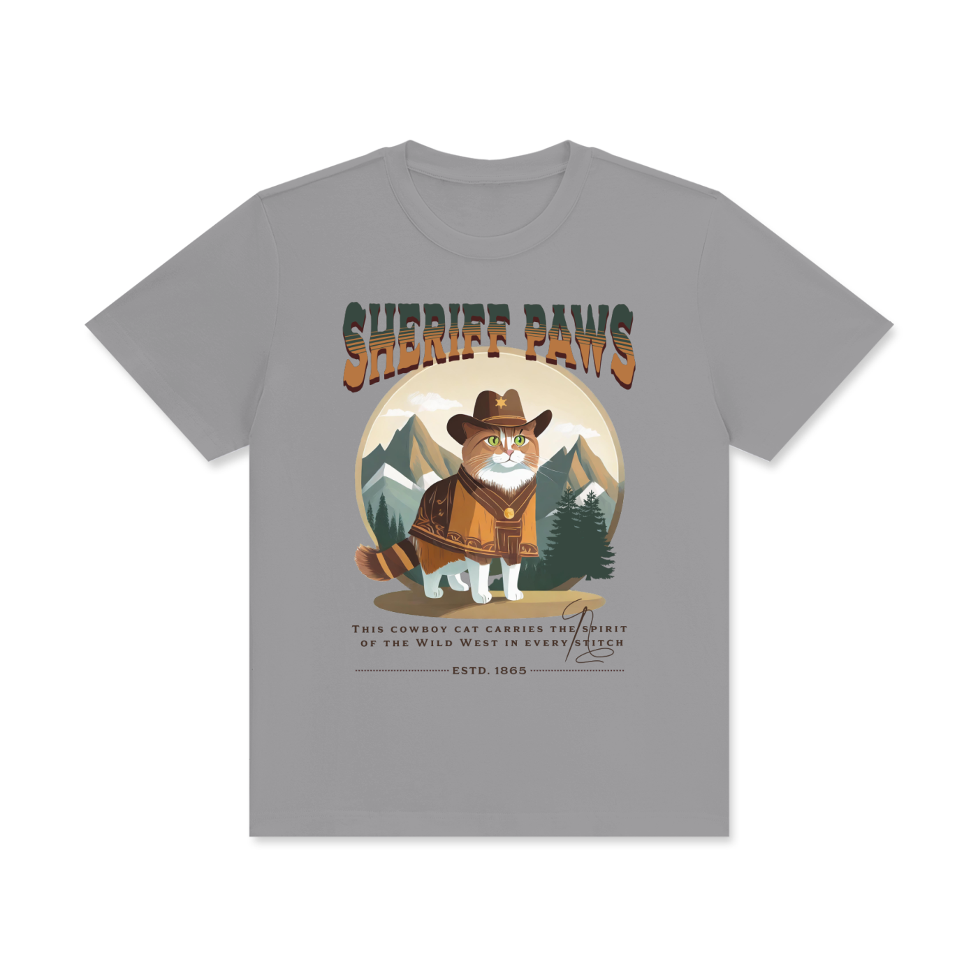 Cat,Sheriff,Wild West