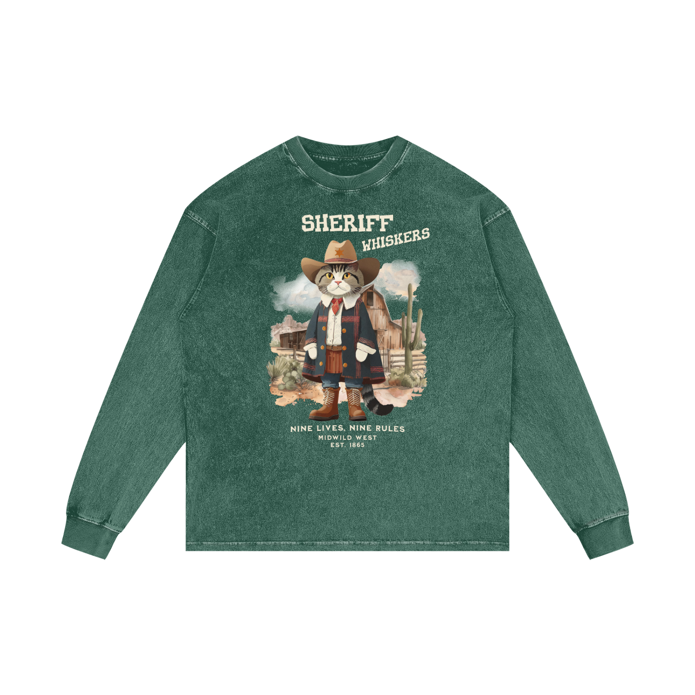 Cat,Sheriff Whiskers,Western