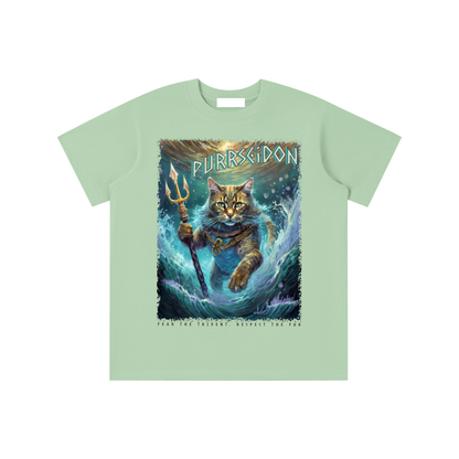 Greek,Purrseidon,Cat,Kids