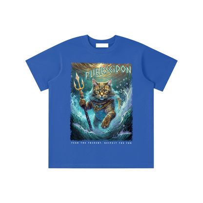 Greek,Purrseidon,Cat,Kids