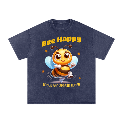 Bee,Happy,Dance,Spread,Honey