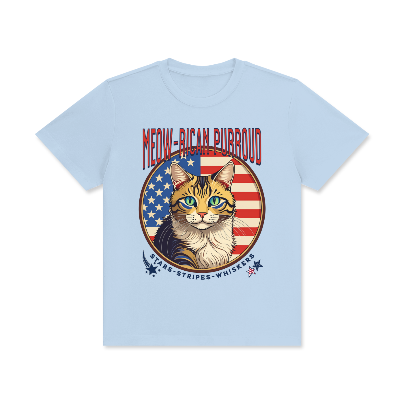 American,Cat,Proud