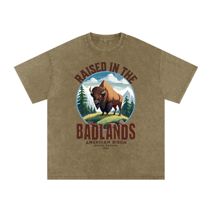 American Bison,Raised in the ,Badlands
