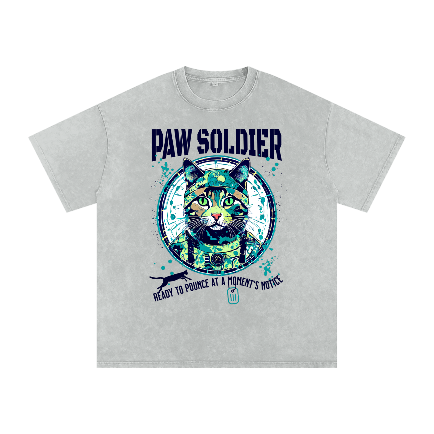 Cat,Paw Soldier,Ready to Pounce