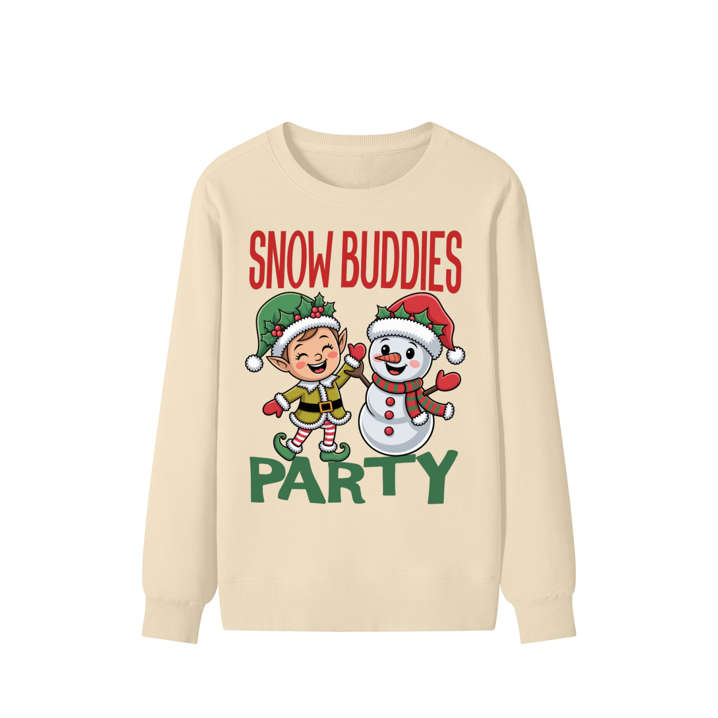 Christmas,Elf,Snowman,Party,Buddies