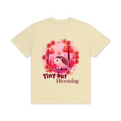 Pink,Hedgehog,Tiny,Blooming