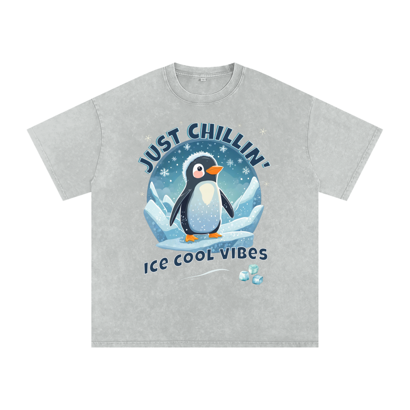 Penquin,Ice,Chillin',Cool