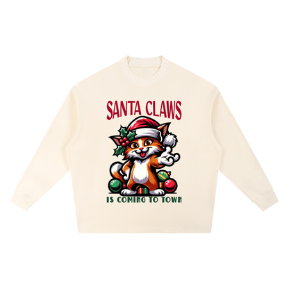 Christmas,Fun,Cat,Santa,Claws