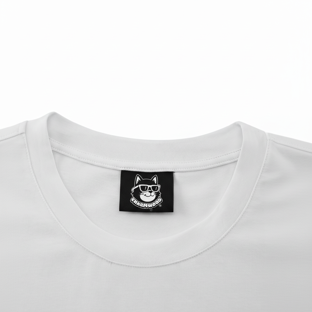 LONDON MEWS, CAT RULES - Unisex Classic Crew Neck Cotton T-Shirt