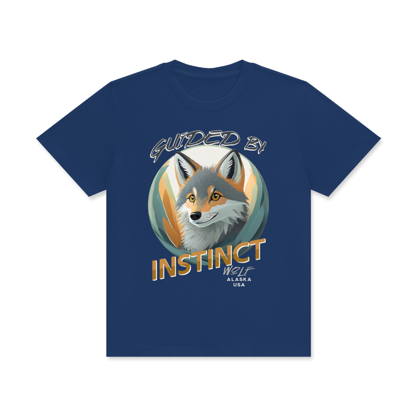 Wolf,Guided by,Instinct