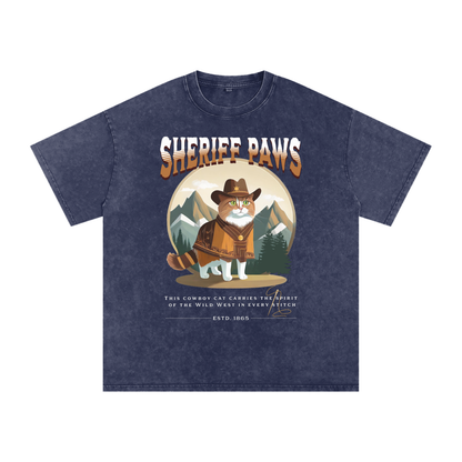 Cat,Sheriff,Wild West