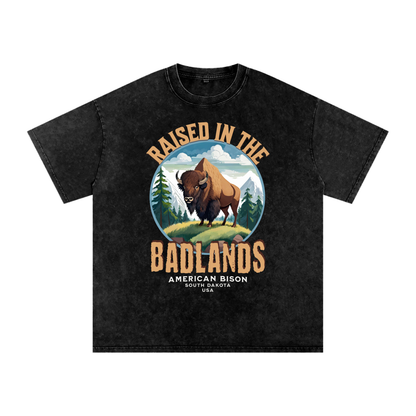 American Bison,Raised by the,Badlands