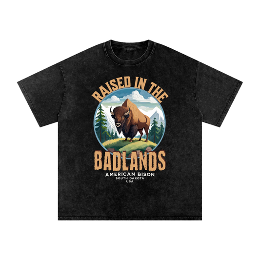American Bison,Raised by the,Badlands