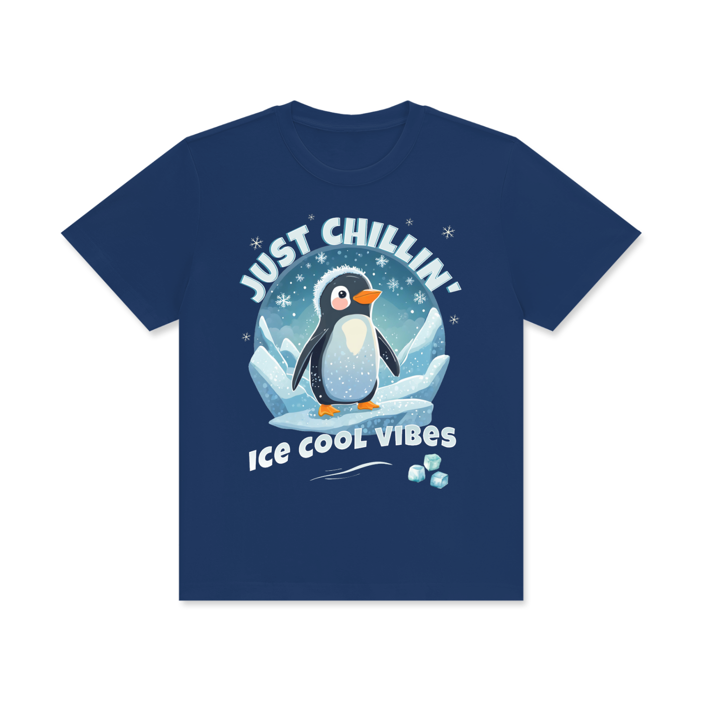 Penguin,Chillin',Ice,Cool