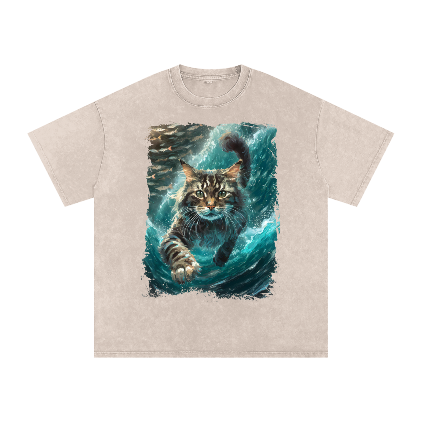 Cat,Swimming