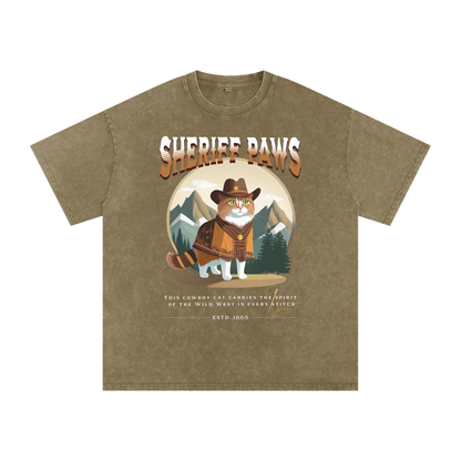 Cat,Sheriff,Wild West