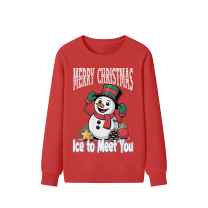 Christmas,Fun,Snowman,Ice,Meet